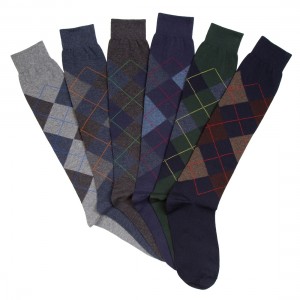 812 Calzino da uomo lungo scozzese La Calza